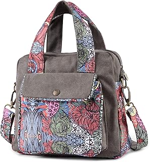 Black Butterfly Canvas Crossbody