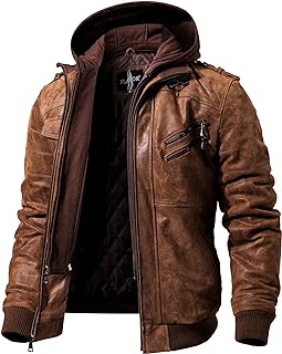 FLAVOR Men's Motorcycle Jacket