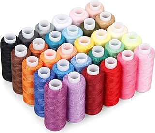 CiaraQ 30-Color Sewing Thread Kit