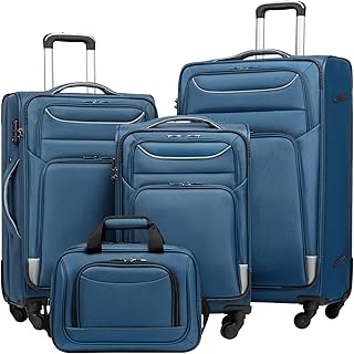 Coolife Lightweight 4-Piece Luggage