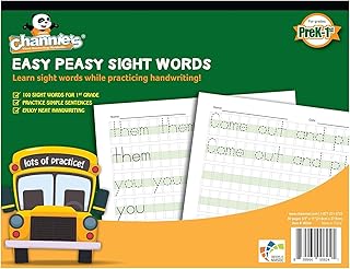 Channie's 100 Sight Words Workbook