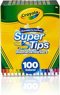 Crayola 100ct Super Tips Markers