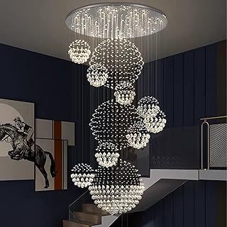 Siljoy Crystal Sphere Chandelier