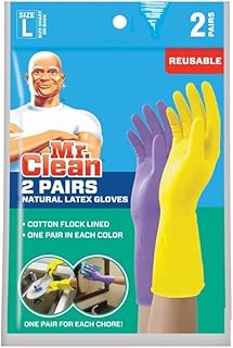 Mr. Clean Reusable Latex Gloves