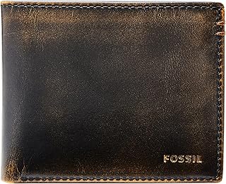 Fossil Men's Leather Bifold Wallet