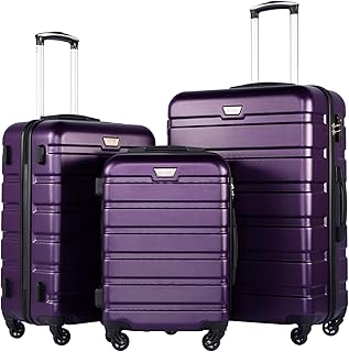 Coolife Hardshell Spinner Luggage Set