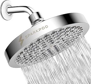 SparkPod High-Pressure Rain Showerhead
