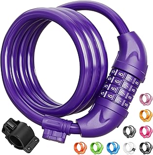 Titanker Resettable Combination Bike Lock