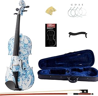 Aliyes Floral Acoustic Violin Kit