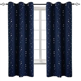 BGment Kids Star Blackout Curtains