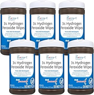 Pharma-C 3% Hydrogen Peroxide Wipes