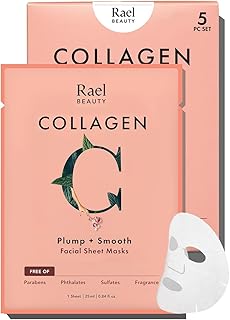 Rael Collagen Bamboo Face Masks