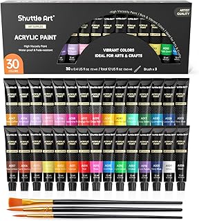 Shuttle Art Acrylic Paint Set