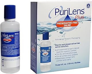 PuriLens Preservative-Free Saline Solution