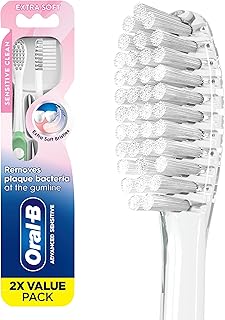 Oral-B Advanced Sensitive Toothbrushes, Extra Soft, 2 Count