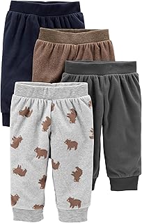 Carter's Fleece Baby Pants 4-pack