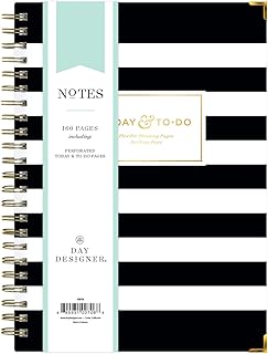 Blue Sky Stripe Designer Notebook