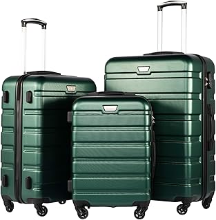 Coolife Spinner Luggage Set