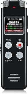 EVISTR 64GB Voice Recorder