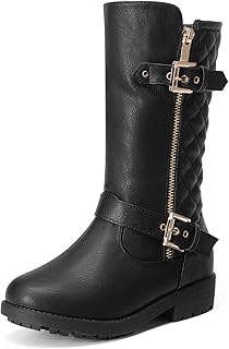 Girls Winter Motorcycle Boots