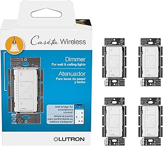 Lutron Caseta Smart Dimmer 4-Pack