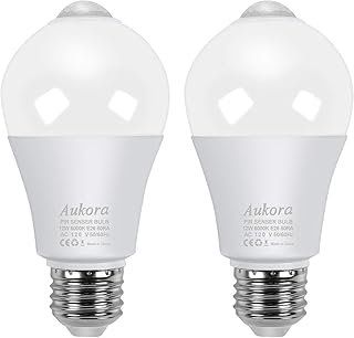 Aukora Motion Sensor Light Bulbs