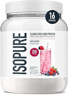 Isopure Clear Mixed Berry Protein