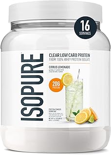 Isopure Citrus Lemonade Protein Powder