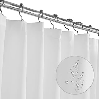 LiBa Waterproof Fabric Shower Curtain
