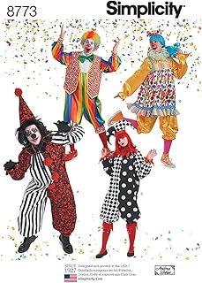 Clown Costume Sewing Pattern