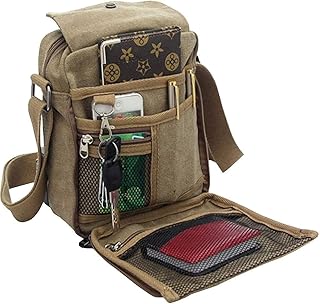 Casual Canvas Messenger Bag