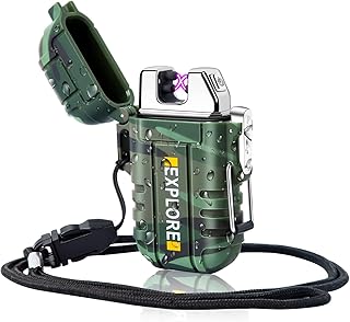 LcFun Waterproof Dual Arc Lighter