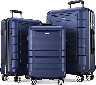 SHOWKOO Expandable Luggage Set