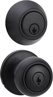 Amazon Basics Matte Black Knob