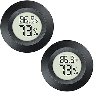 Digital Thermo-Hygrometer 2 Pack