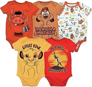 Disney Baby 5-Pack Bodysuits