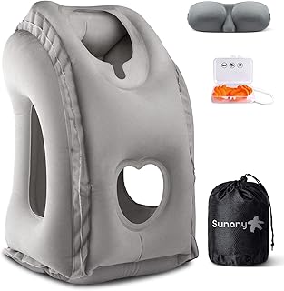 Sunany Inflatable Travel Pillow Set