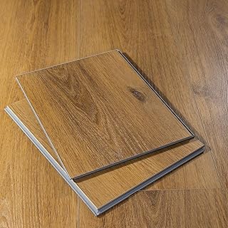 12” Cut Sample Luxury Vinyl Plank Flooring | DIY Click Installation, 40 Mil Wear Layer, Waterproof and Scratch Resistant LVP | Kingswood Signature