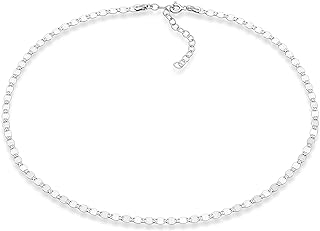 Miabella 925 Silver Italian Necklace