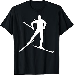 Cross Country Skiing Tee