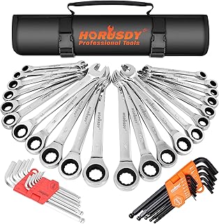 HORUSDY 48-Piece Ratcheting Wrench Set
