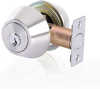 Double Keyed Stainless Deadbolt