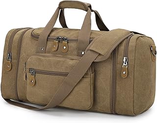 Gonex 60L Canvas Duffle Bag