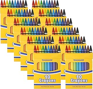 Bulk Bright Wax Crayons