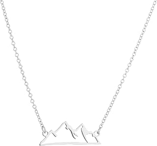 Mountain Peak Pendant Necklace