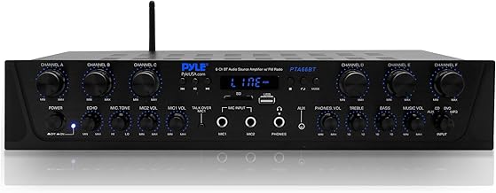 Pyle 600W Home Audio Amplifier