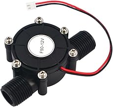Beduan Micro Water Turbine Generator Hydroelectric Power G1/2" Male Thread 12V Micro Hydro Generator Changeing Tool