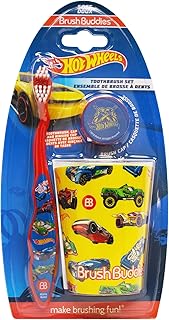 Hot Wheels Kids Toothbrush Kit