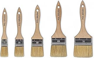 5-Piece European Quality Paint Brushes