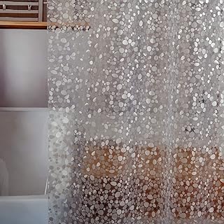 Bostofy 3D Pebble Shower Curtain
